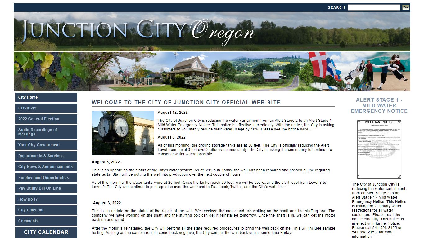 Public Records - City Recorder's Office - Junction City